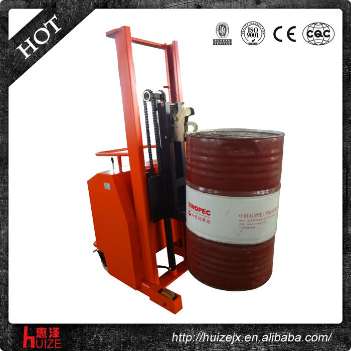 半電動配重油桶車（無底腿，只堆垛，不翻轉(zhuǎn)）3