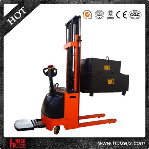 雙門架電動堆高車 雙門架電動堆高車